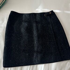 Banana Republic Factory Black Mini Skirt